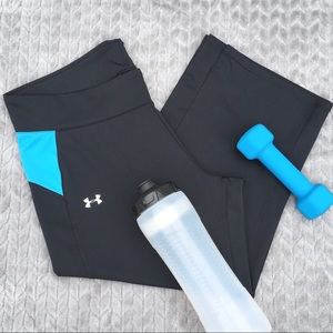 Under Armour All Season gear, workout capris